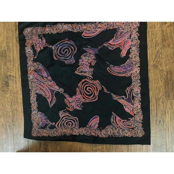 Silk - Made in Thailand Batiked Colorful Women's Scarf - Picture 2 of 8